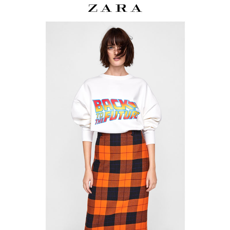 Sweatshirt femme ZARA - Ref 3214051 Image 1