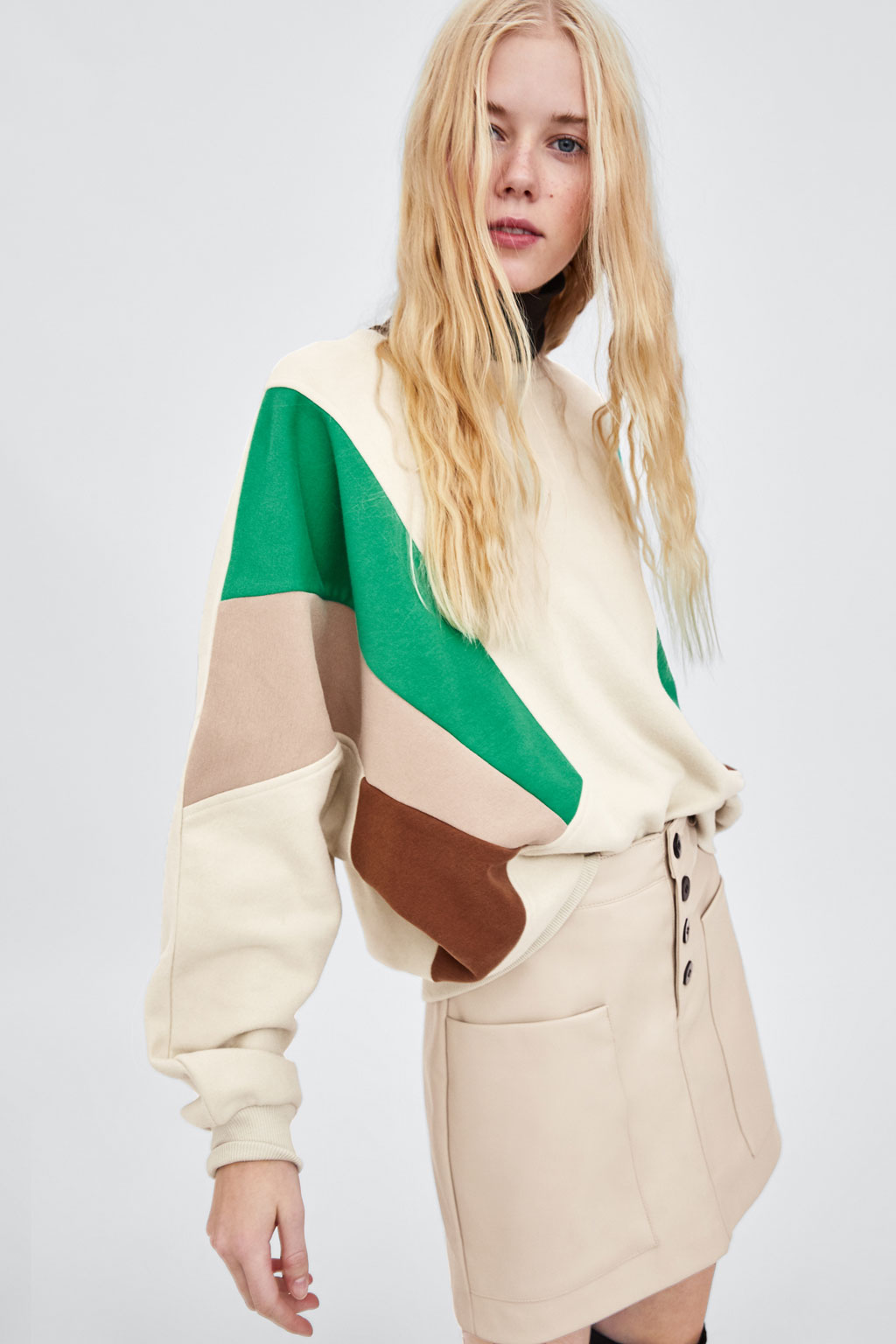 Sweatshirt femme ZARA - Ref 3213930 Image 12