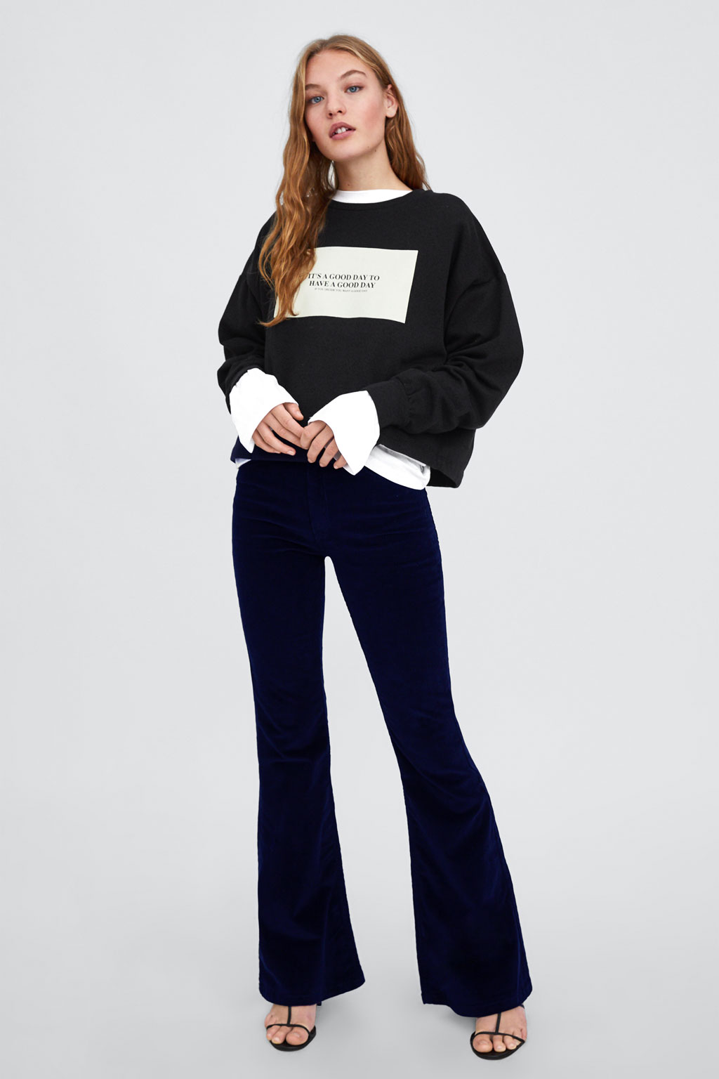 Sweatshirt femme ZARA - Ref 3213916 Image 11