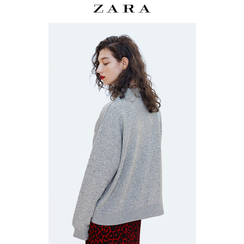 Sweatshirt femme ZARA en Polyester - Ref 3213929 Image 4