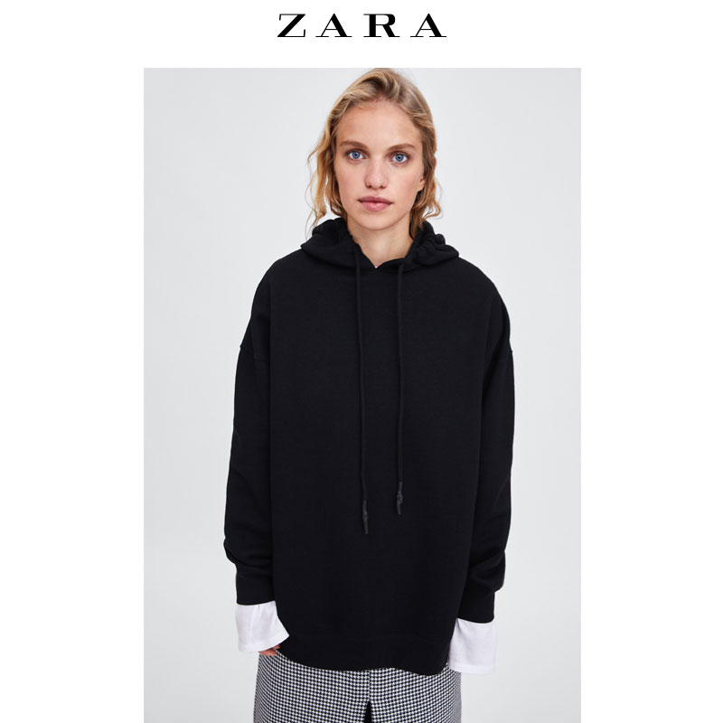 Sweatshirt femme ZARA en Coton - Ref 3216351 Image 1