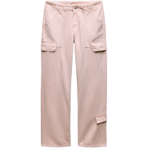 ZARA24 new summer product TRF womens mid-waist adjustable trip belt overalls 5520060 622