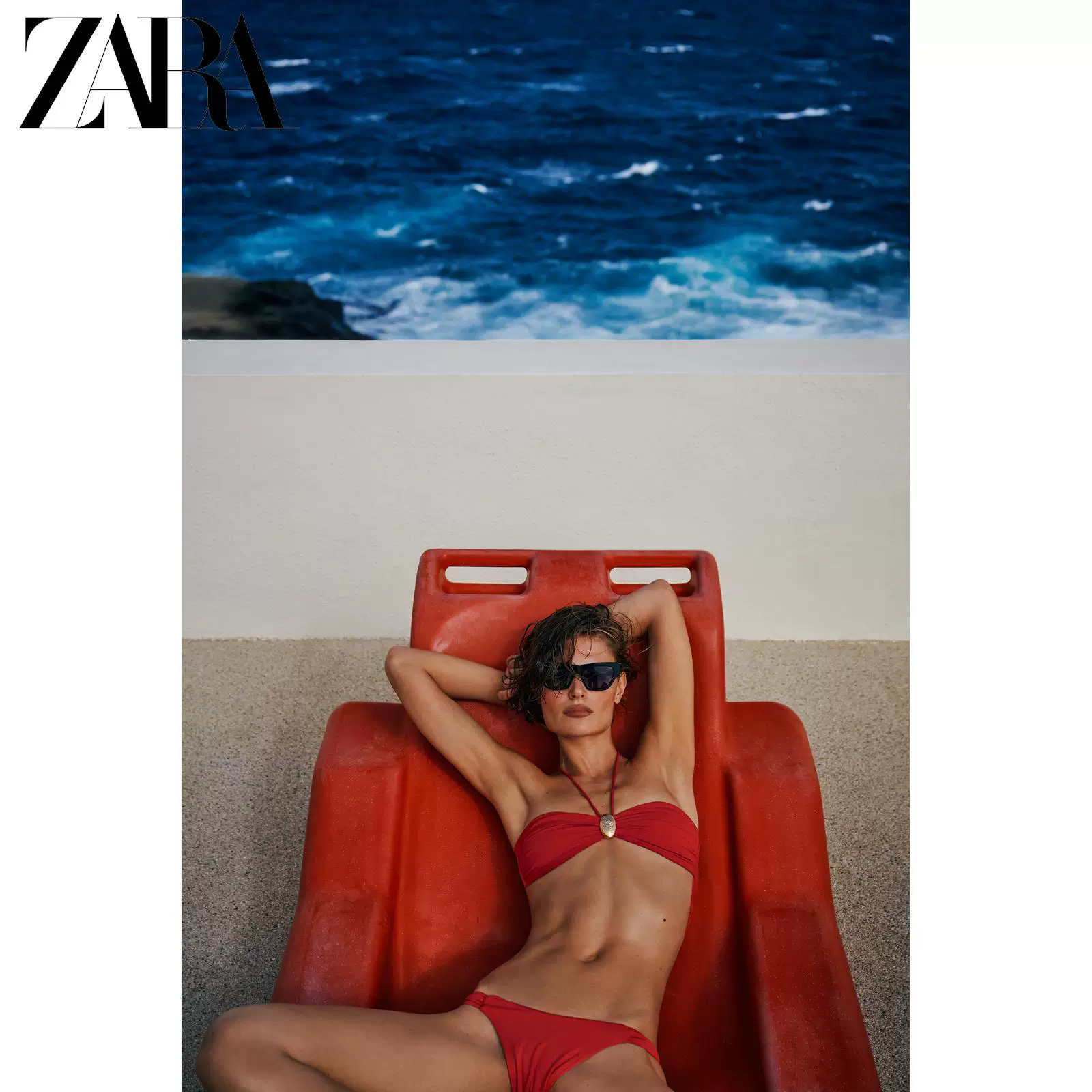 Бикини низы женские однотонные средней талии ZARA 2026 весна-лето 0167054 642
