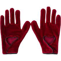 ZARA 2024 Autumn and Winter New Products Childrens Clothing Halloween Heart-Shaped Decoration Queens Disguise Gloves 0653723