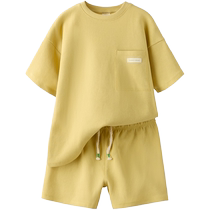 ZARA 24 spring new paddie child clothing two piece minimalist Huffag Suite