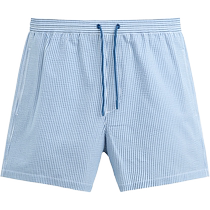 ZARA24 new summer products mens clothing seersucker technical fabric cool beach swimming trunks 8574314 420