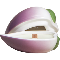 XI XING LE X ZARA Womens Year of the Dragon Limited Edition Peach Ceramic Candle 8241705 646