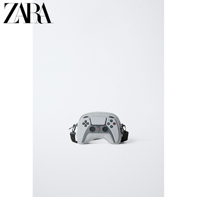 ZARA Осенние новинки 2025, детская сумка для мальчиков, сумка через плечо PLAYSTATION 1400630 802