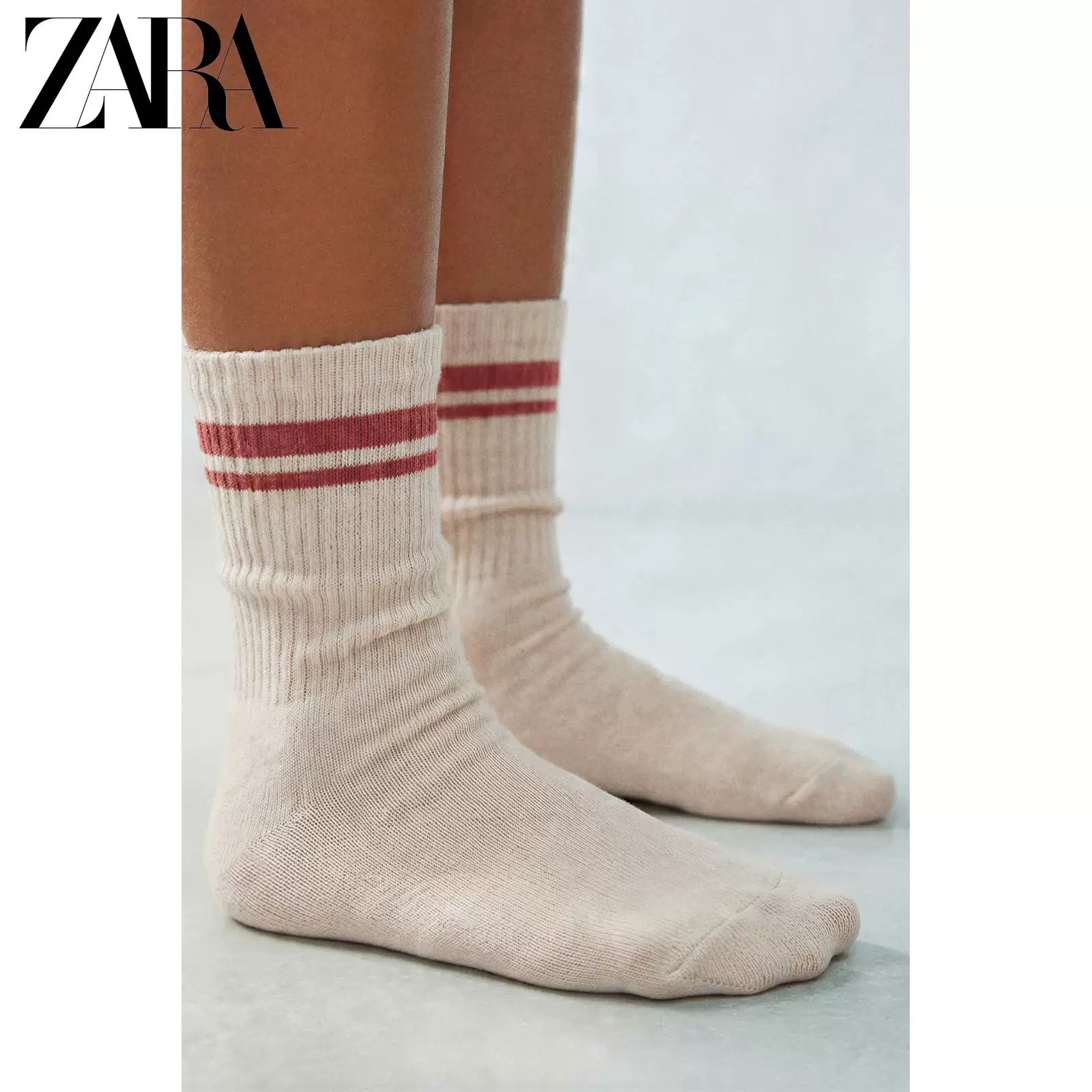 ZARA 2026 весна-лето новые товары детская одежда три пары базовых универсальных носков 4934787 720