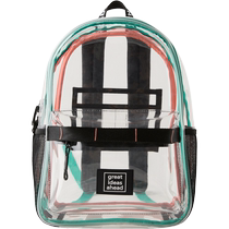 ZARA 24 summer new products childrens bag boys transparent color matching backpack backpack 1410430 087