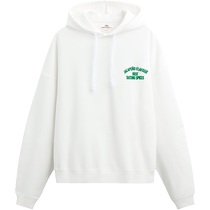 ZARA24 summer new products Mens clothes white loose hood printed long sleeve casual suit 6224449250