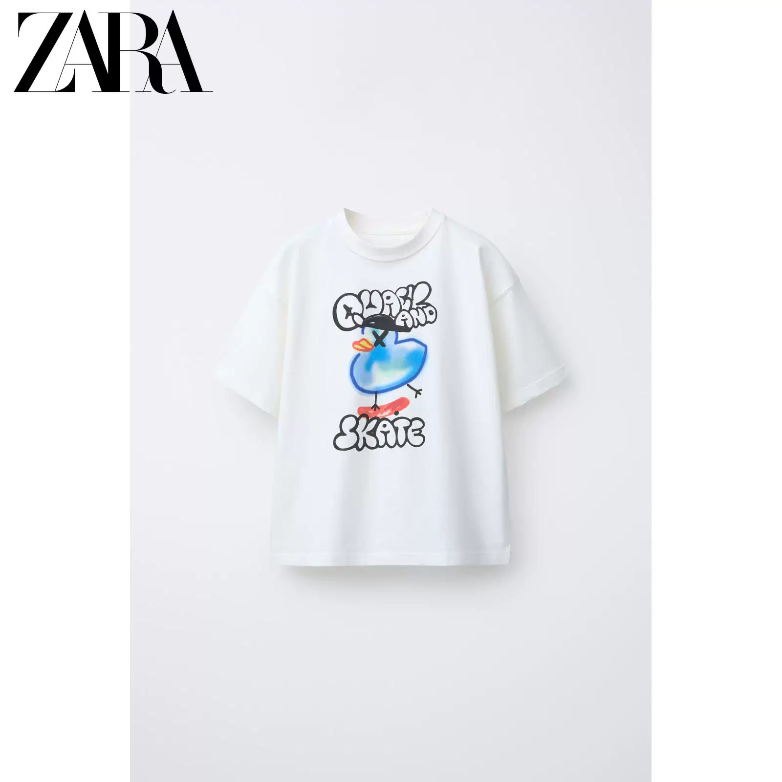 ZARA Летняя одежда, кукла, футболка, граффити