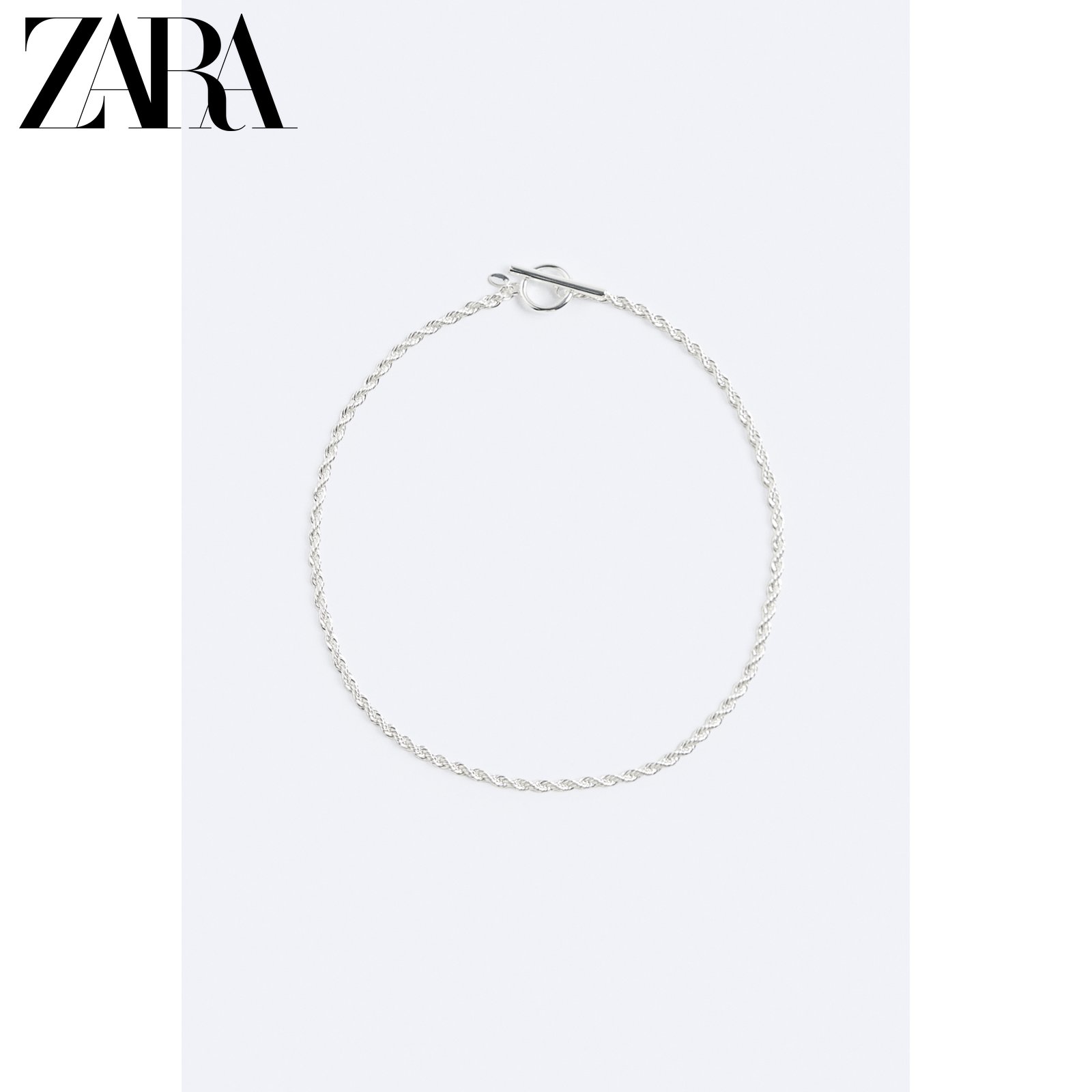 ZARA2023 Winter New Pint Men's Rings Necklace Necklace 8435420808-Taobao