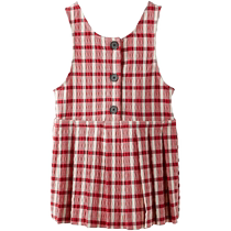 ZARA new baby toddler toddler clasp decorated with plaid flap-jacket 3336285094