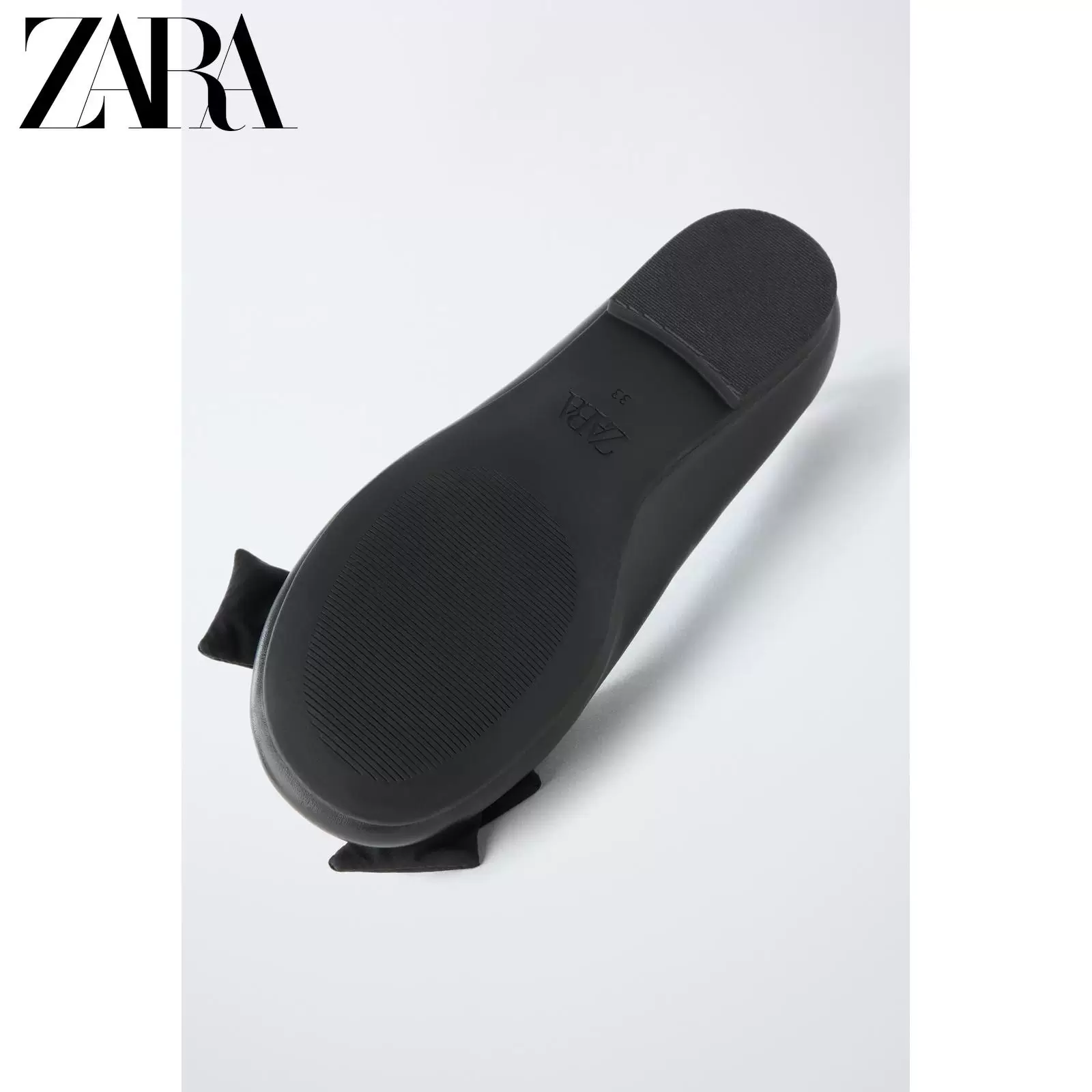 Детские балетки с простым бантом и декором, спецпредложение ZARA 2501730 800