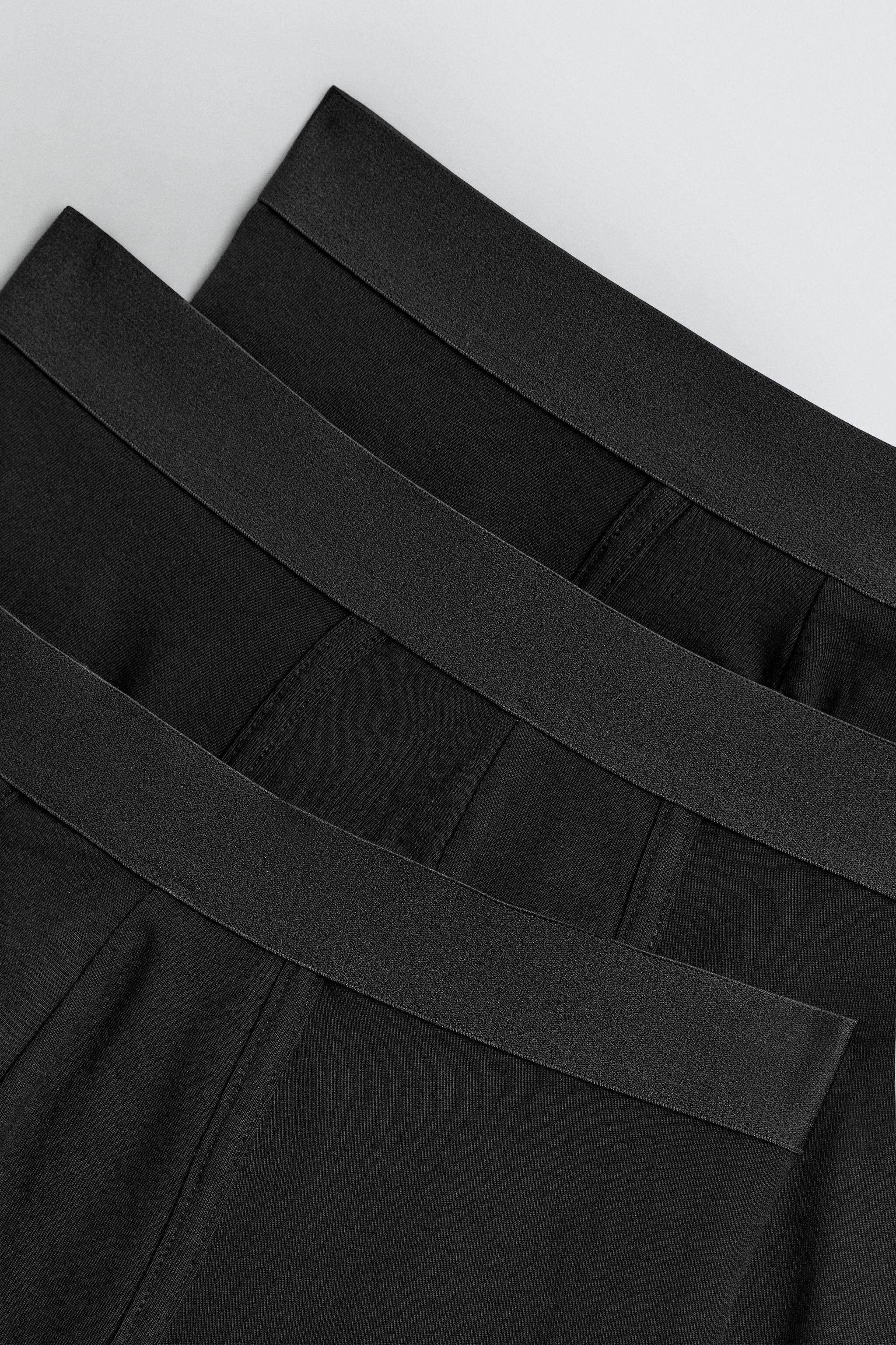 мужские боксеры zara2025冬季新品 男装 三件套基本款平角内裤 4442430 800