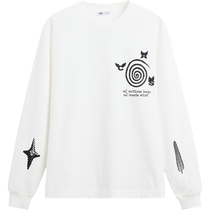 ZARA2024 autumn and winter new products mens ALL CAPS STUDIO design printed T-shirt 3665328