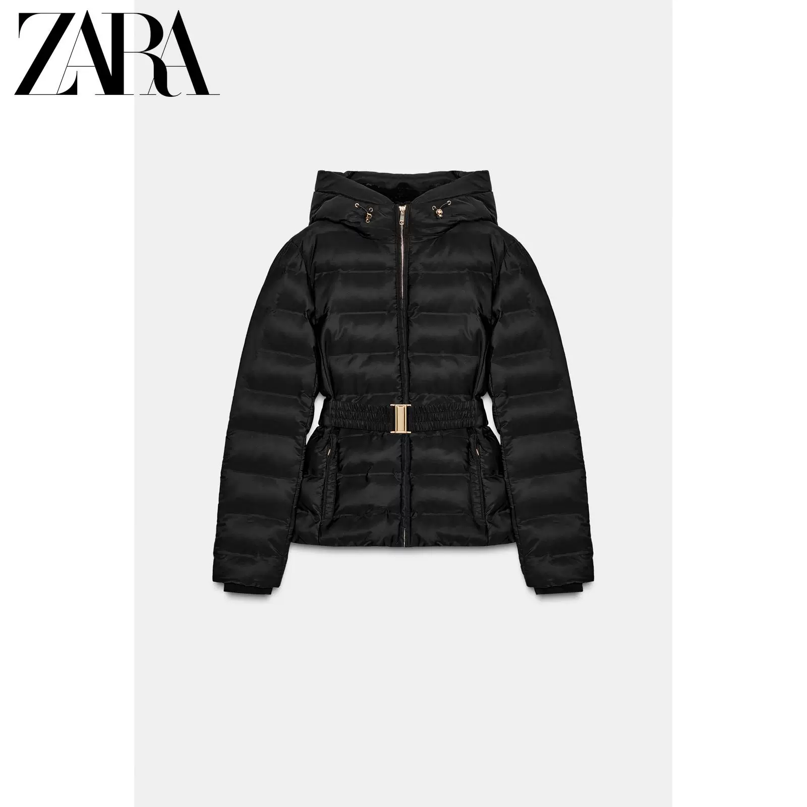 Специальное предложение ZARA Женская короткая водонепроницаемая и ветрозащитная теплая куртка 8073222 800