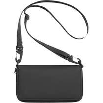 ZARA24 Весенний новый продукт мужская сумка черный классический большой ламинированный длинный кошелек на молнии 3806320 800