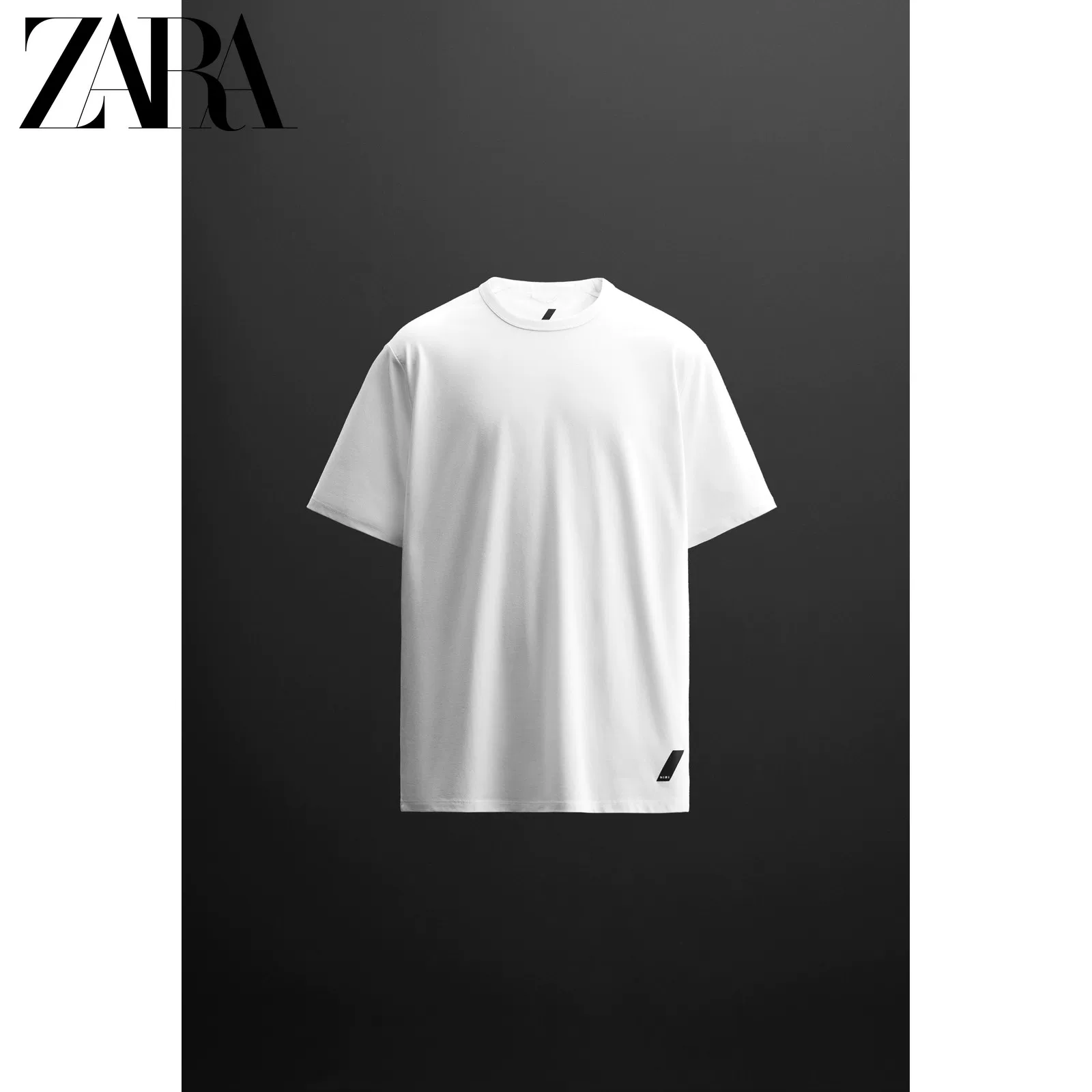 ZARA Новый продукт спортивной серии мужская многокрасочная базовая футболка для тренинга 0761400
