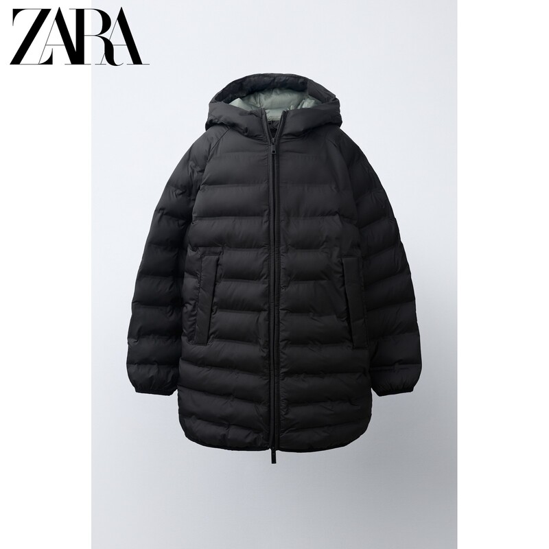 Zara2026 Autumn New Collection Children's Clothing Boys' Water-Repellent Long Cotton Coat 5992763 800 Zara2026 Autumn New Collection Children's Clothing Boys' Water-Repellent Long Cotton Coat 5992763 800