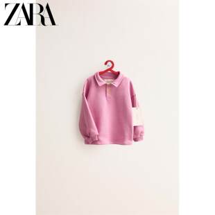 ZARA 2026 весна-лето новые товары для младенцев и малышей TIMLESS простой поло-воротник свитер 1037565 620