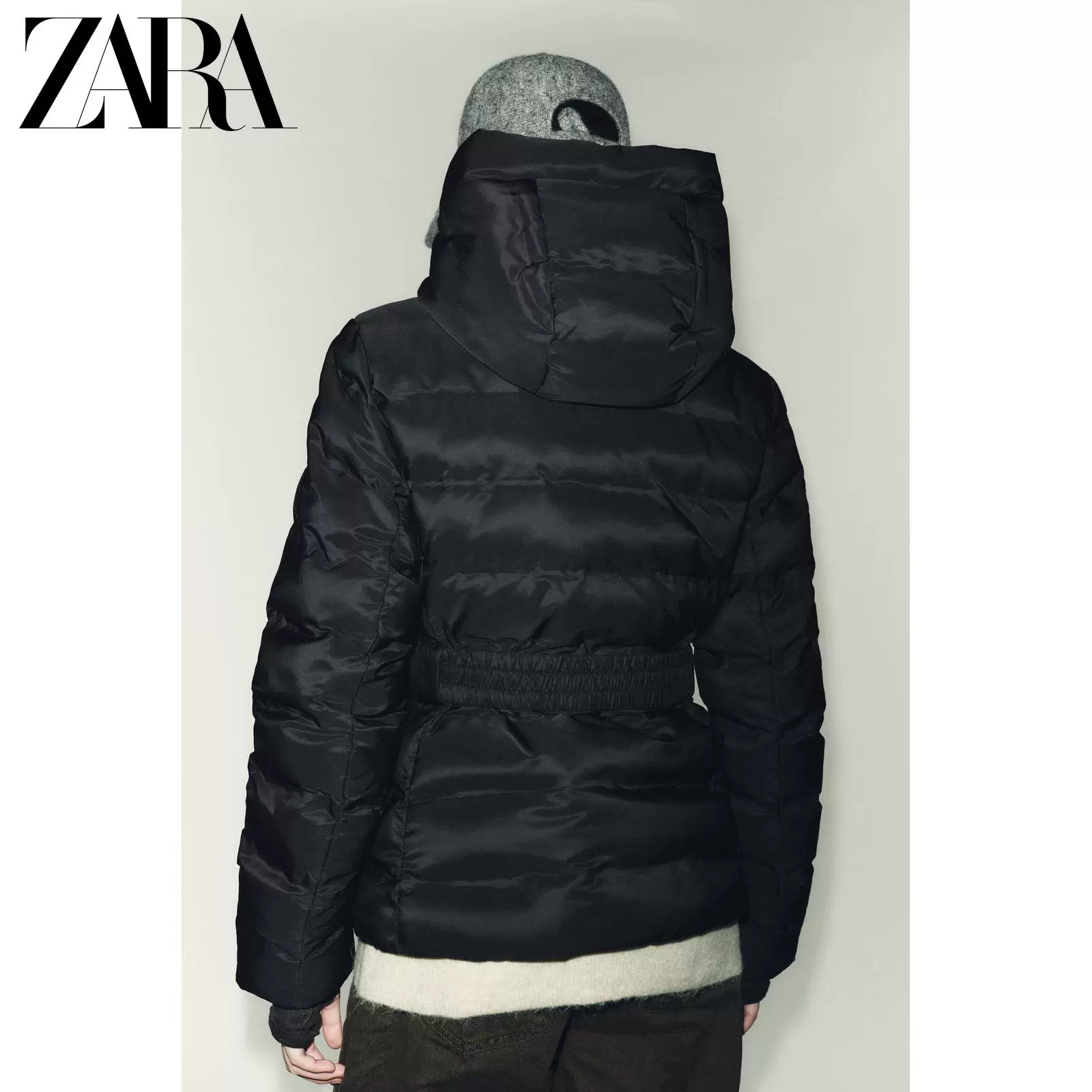 Специальное предложение ZARA Женская короткая водонепроницаемая и ветрозащитная теплая куртка 8073222 800