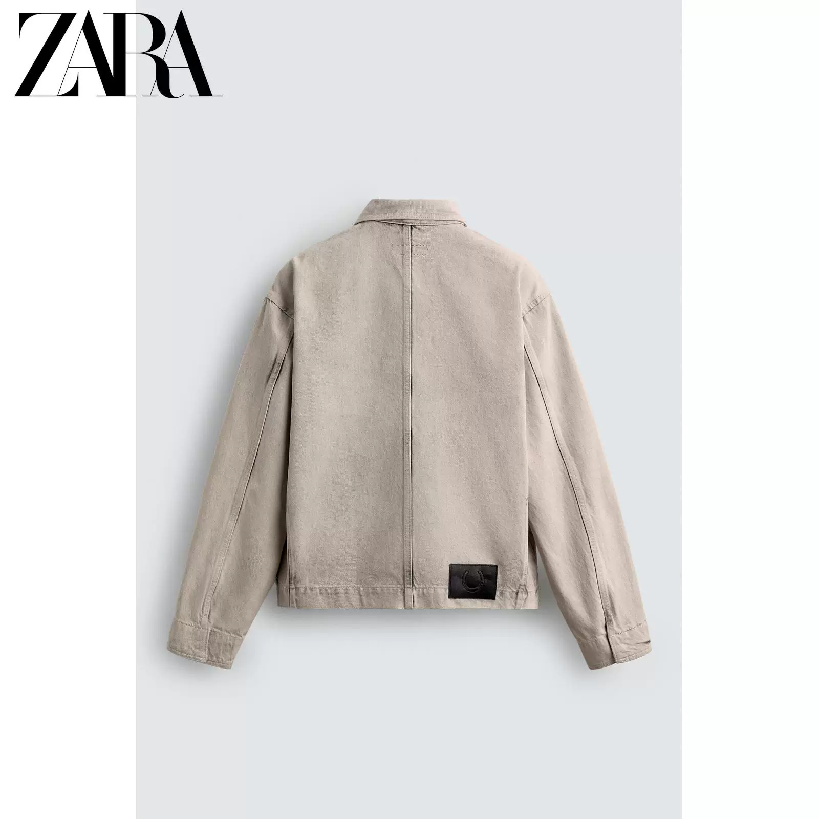 ZARA 2025 зима новые изделия мужчины джинсовая куртка с промывкой 0840425 251
