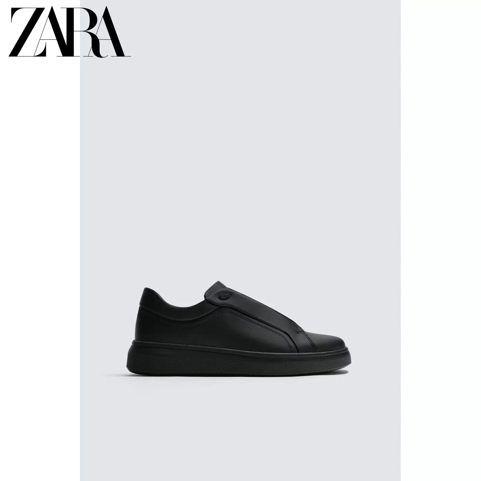 ZARA 2026 spring and summer new products men's shoes thick-soled lightweight hidden lace-up sneakers 2208720 800