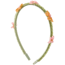 ZARA 24 new summer products childrens clothing girls beaded flower-embellished headband 7243745 500