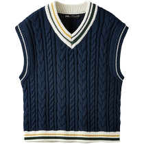 ZARA 24 spring new products childrens clothing boys eight-ply knitted vest 1473703 401