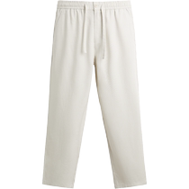 ZARA2024 new autumn products mens loose and comfortable lyocell fabric casual trousers 4432300 805