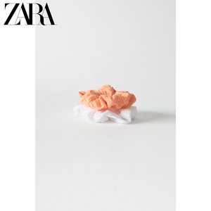 ZARA 新款 童装女童 两件装刺绣发圈 02326645250