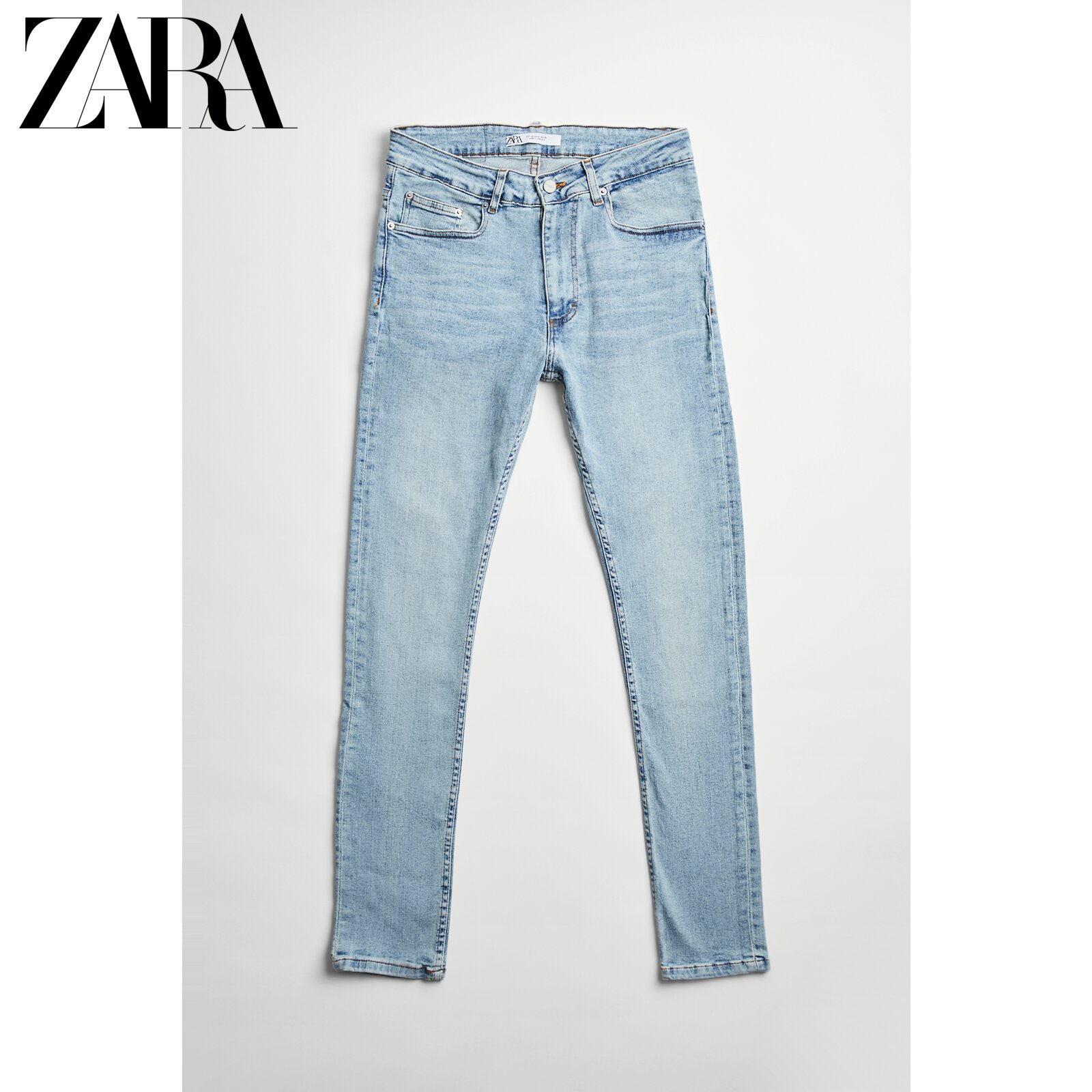 Купить ZARA Двойной 11 осень и зима мужской плотно ноги основные джинсы ...