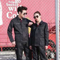 Qiaojia FAW Audi overalls set mens long sleeves 4s shop auto repair overalls engineering uniforms labor insurance uniforms