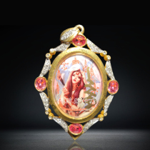 (Spot) Longpu year nine-tail pendant necklace necklace accessories