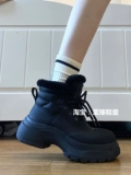 Martens, зимние утепленные удерживающие тепло нескользящие короткие сапоги на платформе, 2023