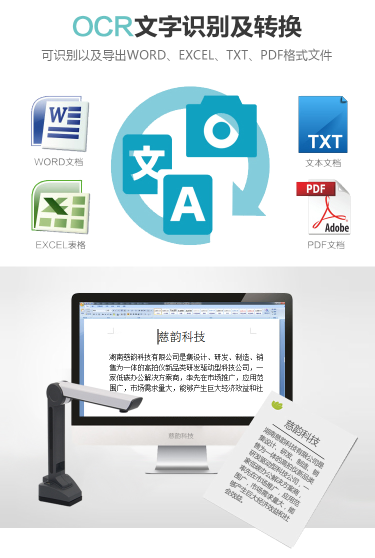 Ciyun Gao Paiyi 10 triệu pixel a4 HD quét hình ảnh nhanh cầm tay máy quét tài liệu a3 office - Máy quét máy scan film