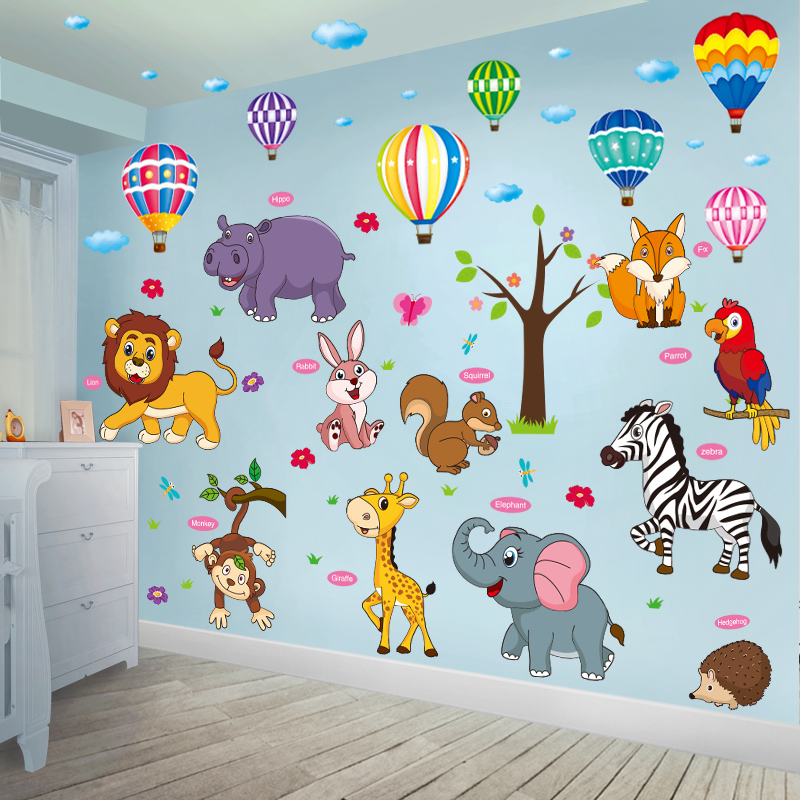Kindergarten theme wall environment layout creative boy's room decorated wall decoration wall decoration creative D