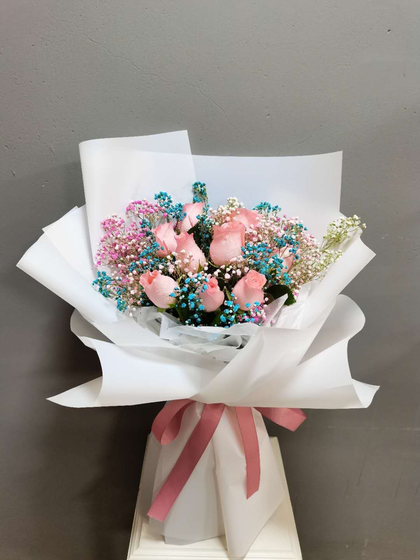 Red Rose flowers courier Hanzhong Yulin flower shop Ancong Shang Lowe book Flower Xingping Han City Huyin Tongcheng Distribution Flower