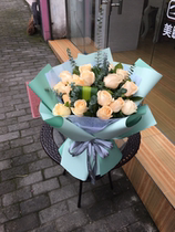 19 Champagne Rose Express Nanchang Ganzhou Ordering Flowers Jian Yichun Flower Shop Shangrao Flowers Co-City Distribution