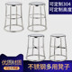 Stainless steel dust-free stool, special stool for clean room, anti-static chair and stool, stainless steel round stool