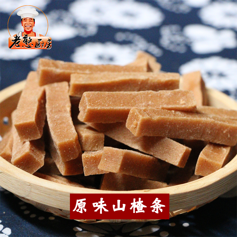 Zero-food hawthorn strips without added pigmented hawthorn strips dry hawthorn sheet 238g