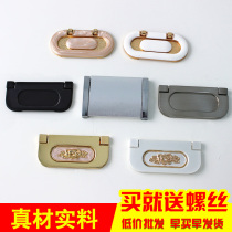 Dark Handle Drawer Pull Handle Invisible Handle Wardrobe Handle Cabinet Door Handle Cabinet Door Handle Black Modern Brief