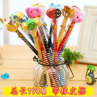 Красный мультяшный карандаш, 40 шт