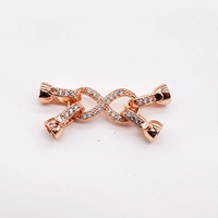 Розовая ряд (с пряжкой 8-символов)