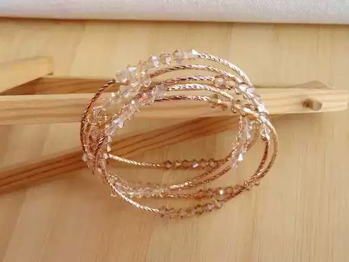 Золотая изогнутая трубка, DIY, серебро 925 пробы, розовое золото, 30mm