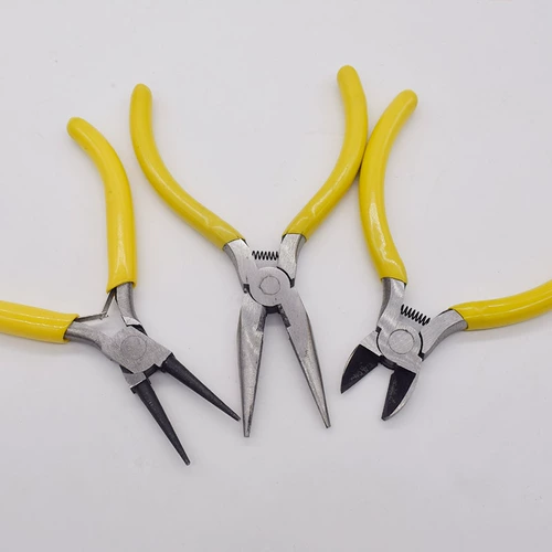 Плоскогубцы с игольчатыми наконечниками, универсальный аксессуар ручной работы, 5 дюймов, «сделай сам»