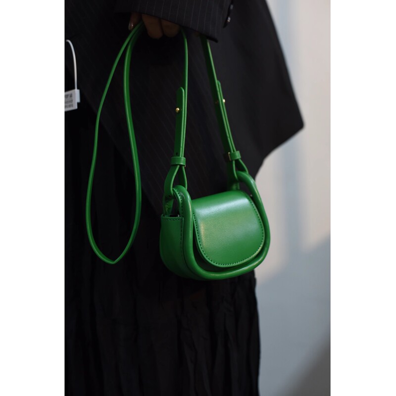 Light Luxury Mini Bag for Women 2025 New Crossbody Saddle Bag High-End Exquisite Lipstick Bag Fashionable Earphone Bag