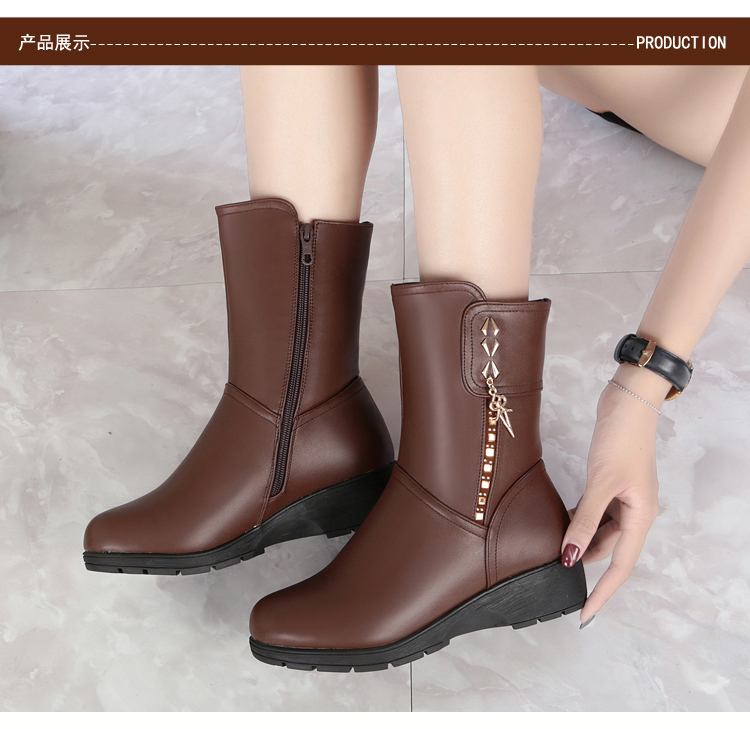 Bottes mi-saison femme OTHER en Caoutchouc - Ref 3251785 Image 18